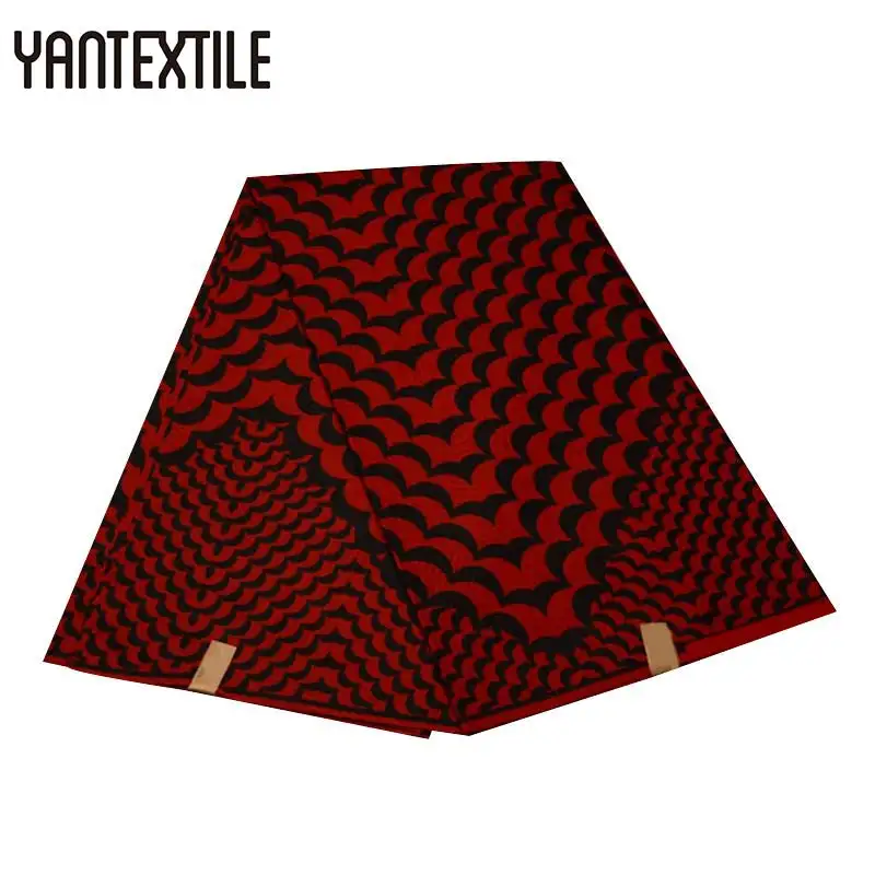 

YANTEXTILE African Wax Print Fabric Guaranteed Real Wax Veritable Wax Block Prints Fabric Sewing Tissu African Ankara Fabric