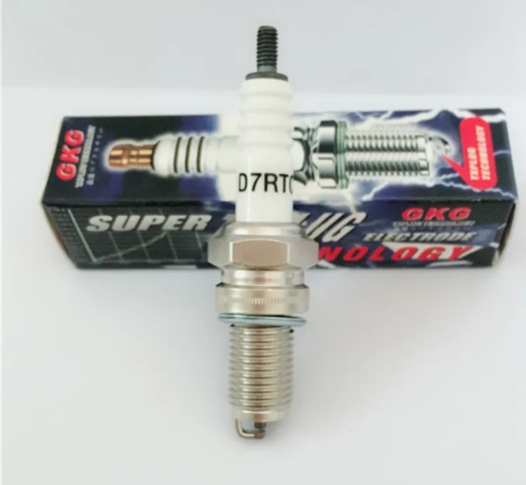 

HOT GKG Nickel Spark Plug D7RTC 4pcs FOR DPR7EA-9 DPR7EA9 DPR7EVX-9 DPR7EV-9 RA8YC IX22B X22EPR-U9 X22EPRU9 D7RTC9