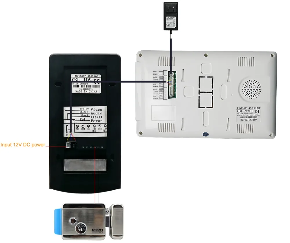 Wiring - without PSU