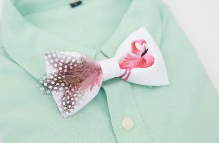 2019 новая мода галстук бабочка для жениха для мужчин Красочные бабочка творческий перо декор галстук мужской костюм интимны