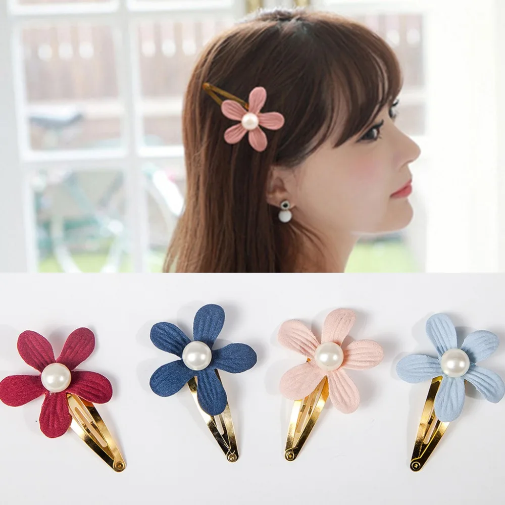 Buy Hot Sale Floral Hairpins Cute Handmade Flower Hair