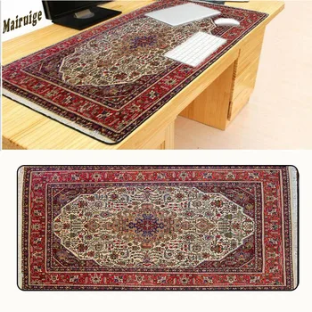 

Mairuige Persian Rug Styles Mouse Pad Customized High Quality Non-slip Durable Fashion Computer and Laptop Mouse 900*400*2mm