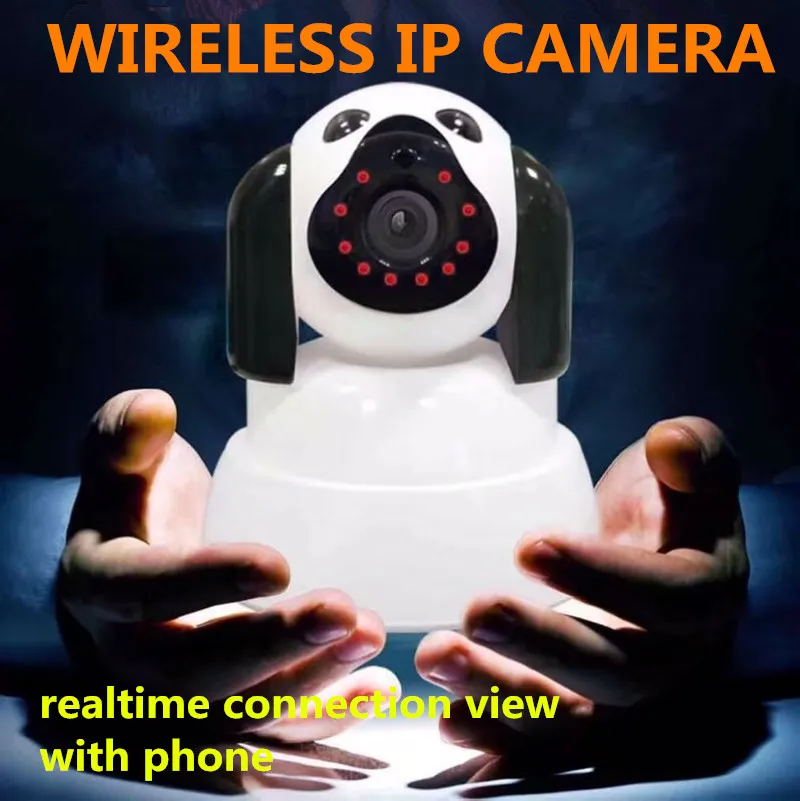  HD 720P Wireless IP Camera Wifi Onvif Video Surveillance Security CCTV Network Infrared IR 1.0M Alarm Micro SD card TF MEGA 
