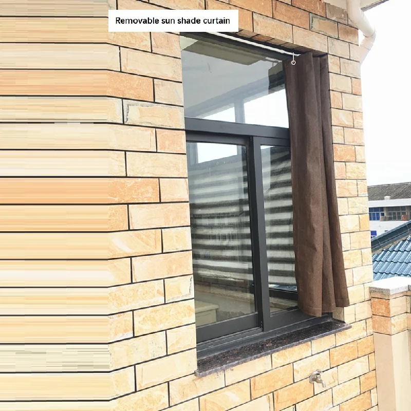 Shading Shutter Curtain Sun Shade Net HDPE Mesh Window Insulation Balcony Sunscreen Removable Flesh UV Net Ventilation