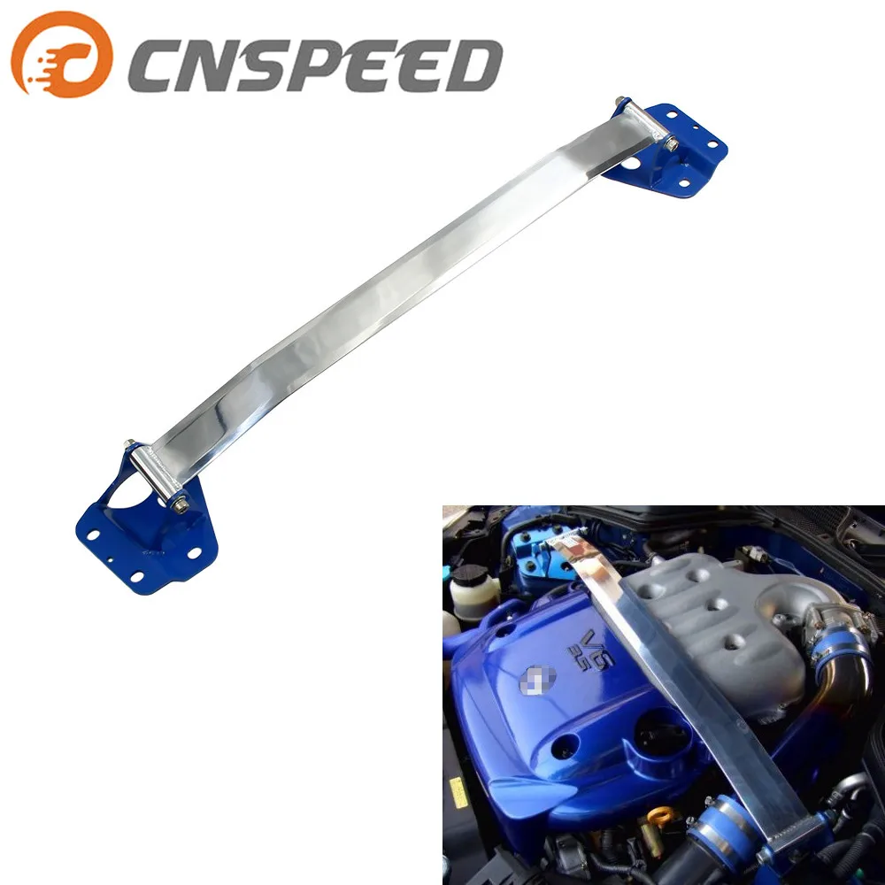 

CNSPEED Car Front Strut Tower Bar Engine Upper Brace 2 Points for Nissan 350Z / Z33 G35 YC101002
