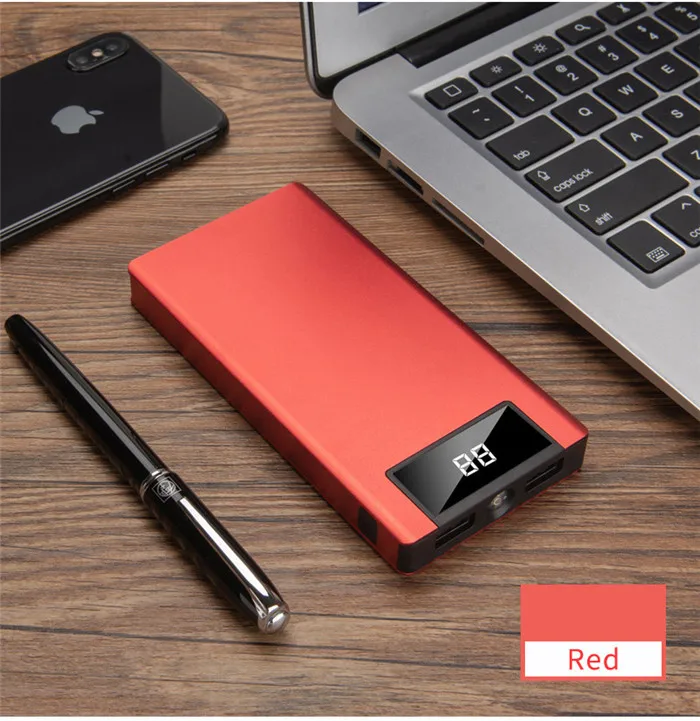 20000mAh Power Bank ultra thin Mobile Phone Charger External Battery Pack Dual USB Powerbank for iPhone Samsung Xiaomi Poverbank (17)