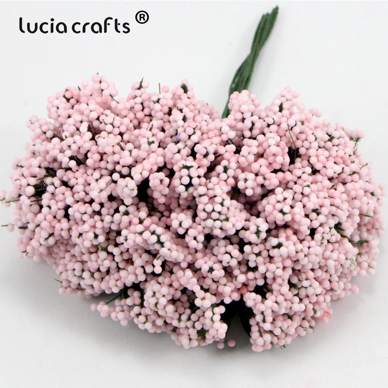 Lucia ручная работа 10/70 шт. искусственный цветок из пенопласта DIY букет цветов