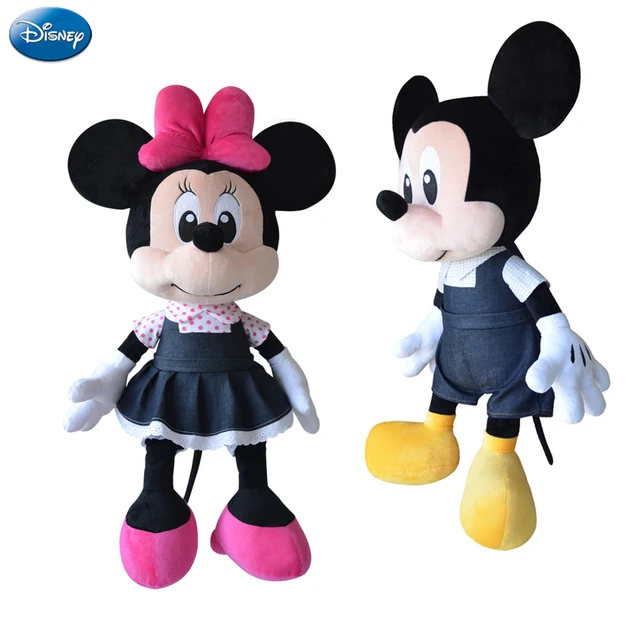 Disney Brand Mickey Mouse Minnie 44cm Big Plush Stuffed