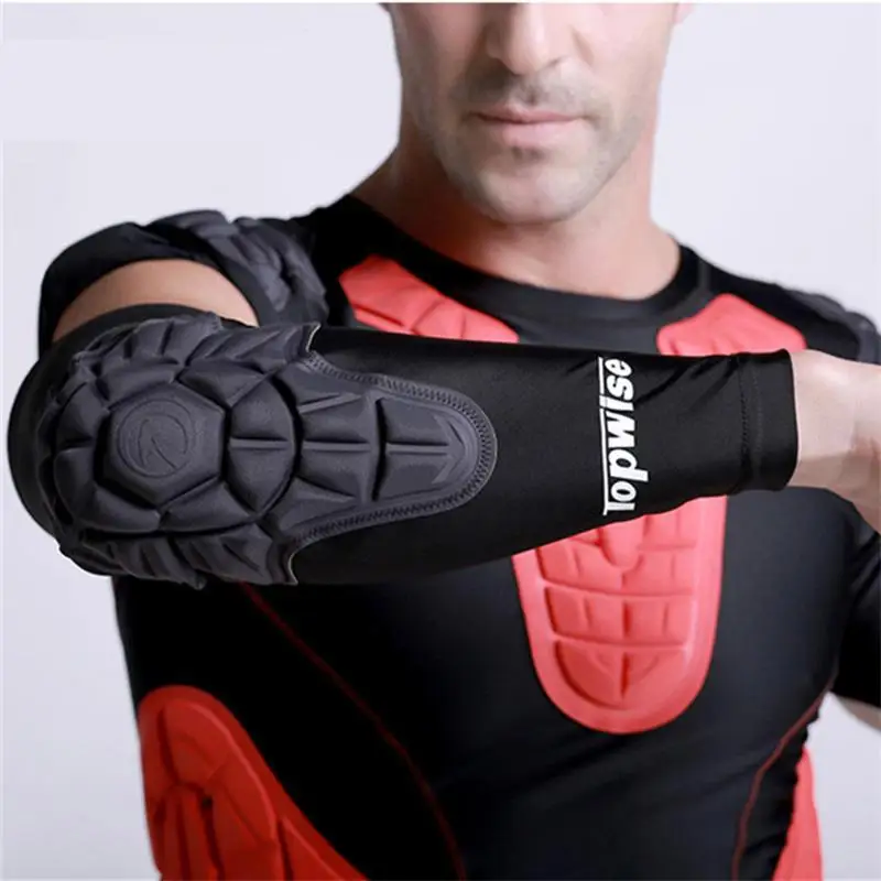 Breathable Sports elbow Protector Crashproof Basketball Soccer Moisture Guards Pads Arm Sleeve