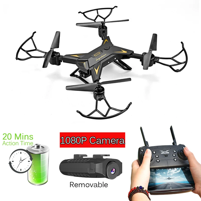 T Rex RC Helicopter Drone with Camera HD 1080P WIFI FPV