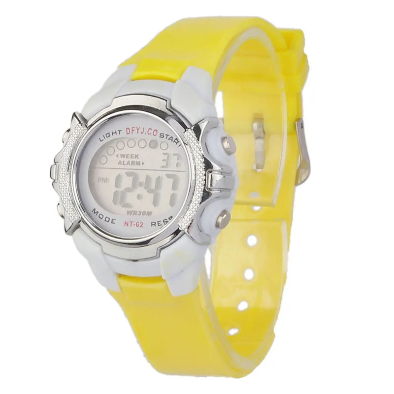

Fashion Children Digital LED Quartz Alarm Date Sports Wrist Watch 2019 New men's watch digital sport watch watch men relogio