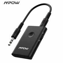 Mpow Bluetooth Receiver Transmitter Wireless Car Audio System Adapter Portable 3.5mm APXT Receiver For Car/TV/Headphone/Speaker