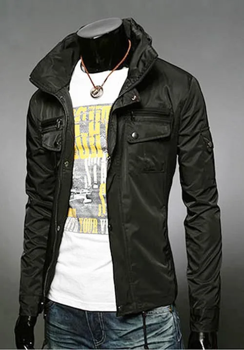 2015 Summer Men Casual Jackets Fashion Mens Waterproof
