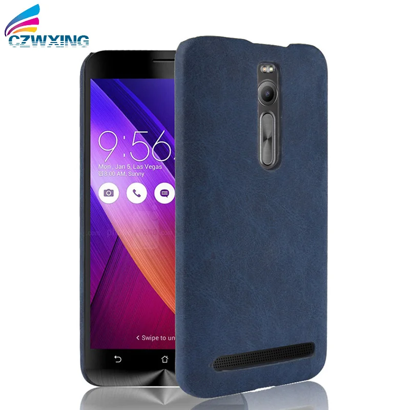Case For Asus Zenfone 2 ZE551ML Case PU Leather Hard Plastic Back Cover
