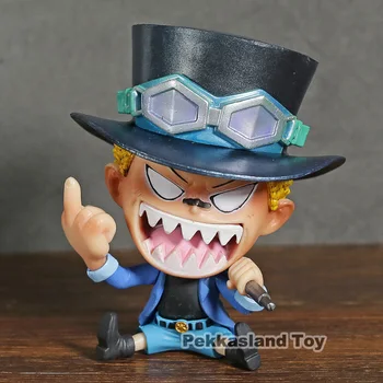 

Anime One Piece Sitting Sabo PVC Figure Collectible Model Toy Brinquedos