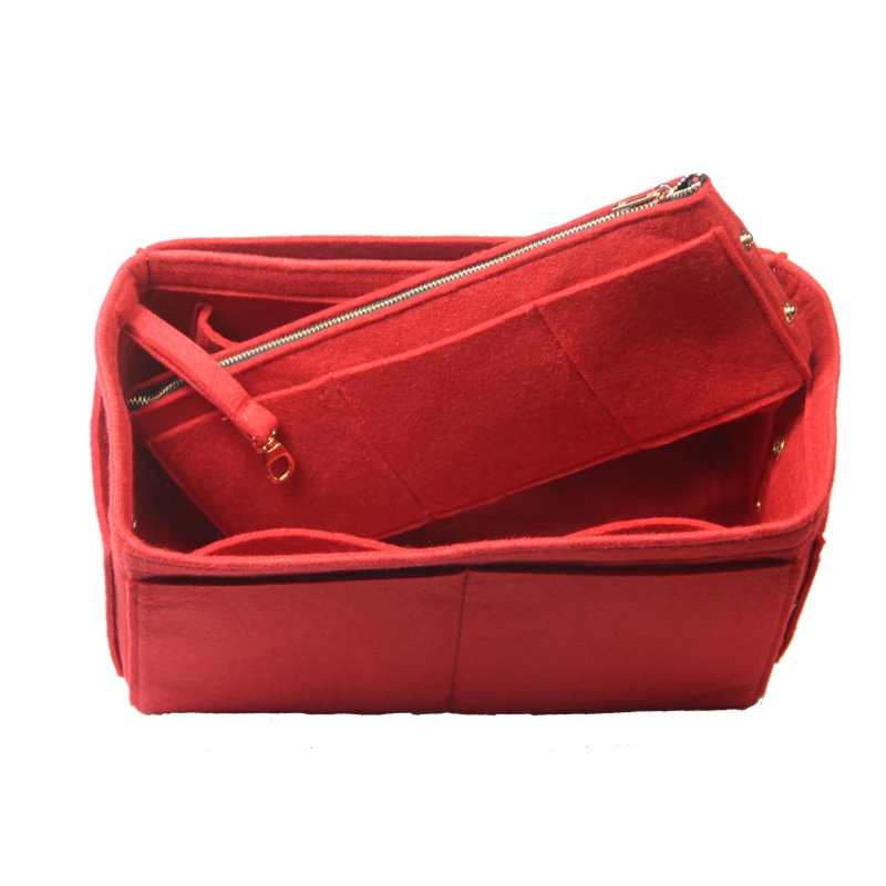 Factory Customizable Felt Handbag Organizer Bag In Bag Tote Organizer (w/Detachable Zip Pocket) Neverfull Speedy Insert Diaper Factory Customizable Felt Handbag Organizer Bag In Bag Tote Organizer (w/Detachable Zip Pocket) Neverfull Speedy Insert Diaper