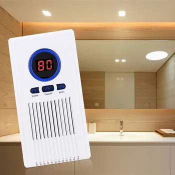 

O3 Air Purifier Ozone Generator Toilet Disinfectant Machine Air Cleaner for Bathroom Shoe Racks with LED Display Timing Function