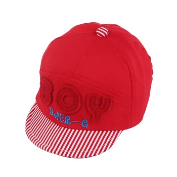 

Letter Infant Baby Hat For Girls Cotton Boys Baseball Caps Fashion Striped Baby Caps Toddler Summer Sun Hats Baby Boys Clothing