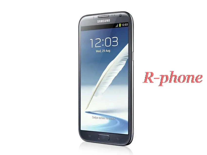 Разблокированный samsung Galaxy Note II 2 N7100 8MP камера четырехъядерный GSM 3g 5,5 ''сенсорный samsung Note 2 отремонтированные мобильные телефоны