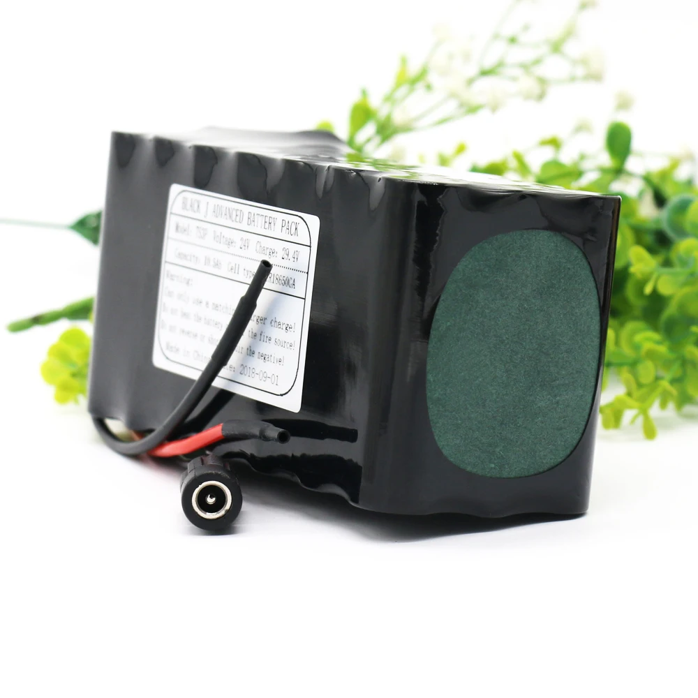 

KLUOSI 7S3P 24V Battery 29.4V 10.5Ah NCR18650GA Li-Ion Battery Pack with 20A BMS Balanced for Electric Motor Bicycle Scooter Etc