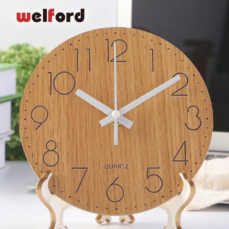 Wooden Desk Clock