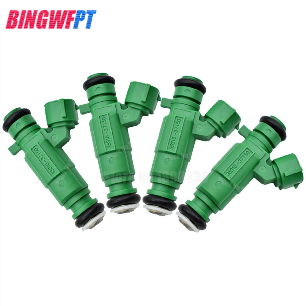 4 шт. сопла для HYUNDAI SONATA SANTA FE TIBURON TUCSON KIA OPTIMA SPORTAGE 35310-37150 9260930004 3531037150 топливный