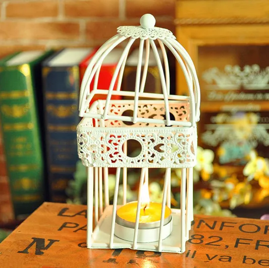 Aliexpress.com: comprar candelabros birdcage zakka jaulas ... Decoración Artesanales Candelabros