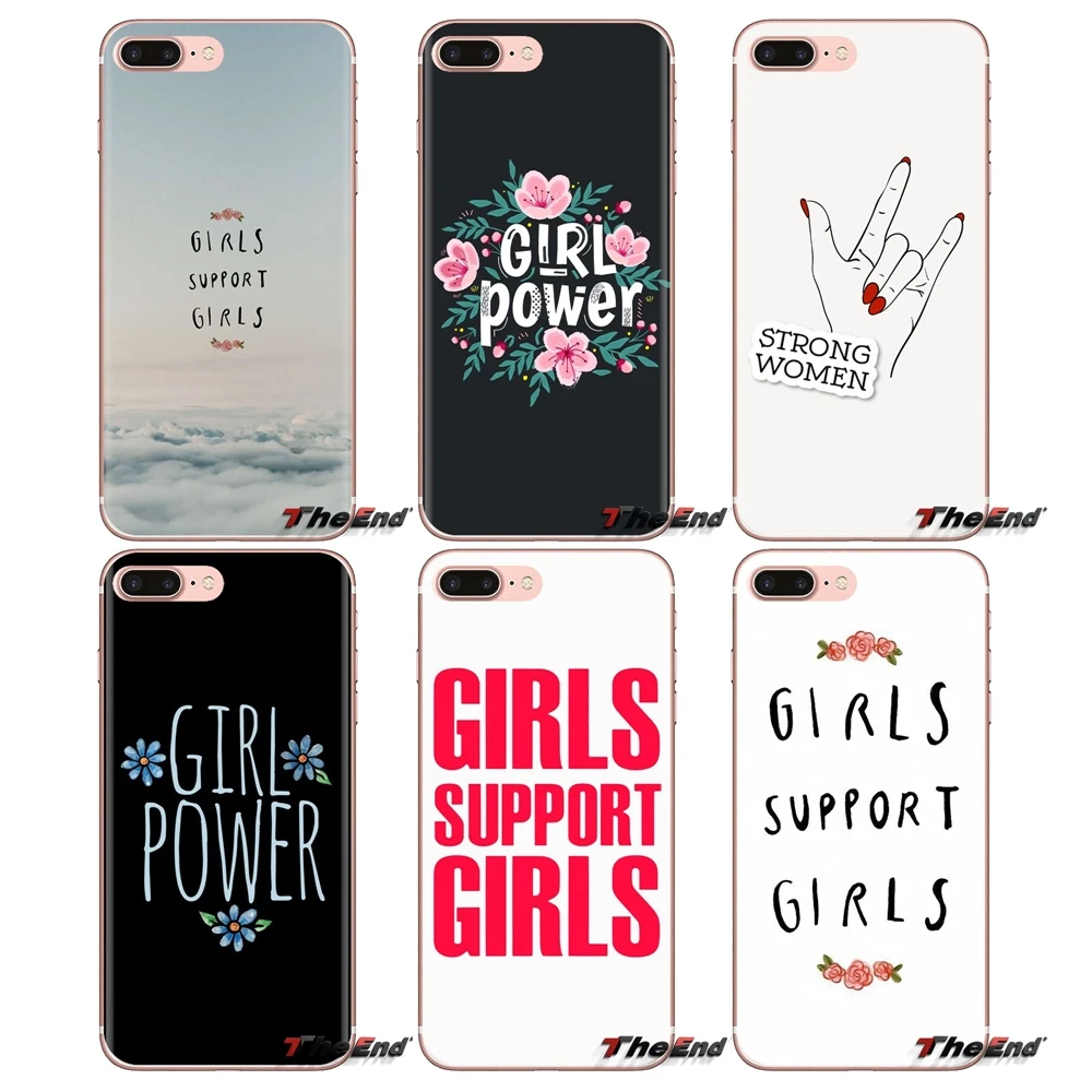 

For Xiaomi Redmi 4A S2 Note 3 3S 4 4X 5 Plus 6 7 6A Pro Pocophone F1 Silicone Case Covers Aesthetics Minimal Girl power Feminist