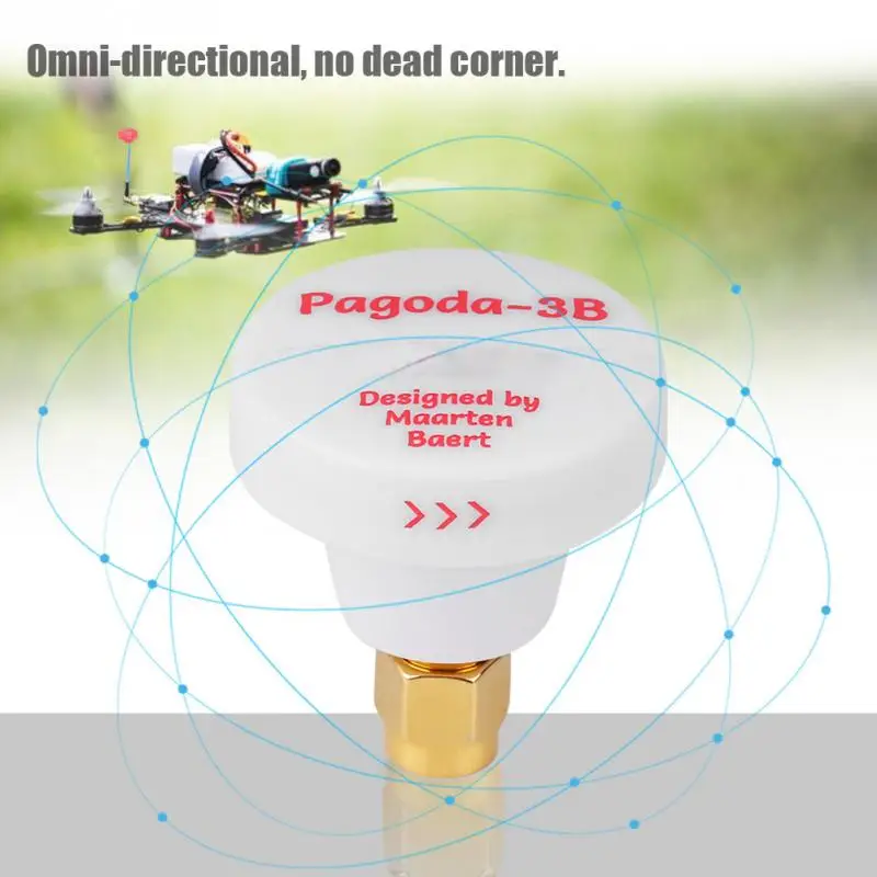 RHCP LHCP SMA MMCX FPV антенна 5 55 6 05 ГГц 2 дБ ABS круговой поляризационный аксессуар для