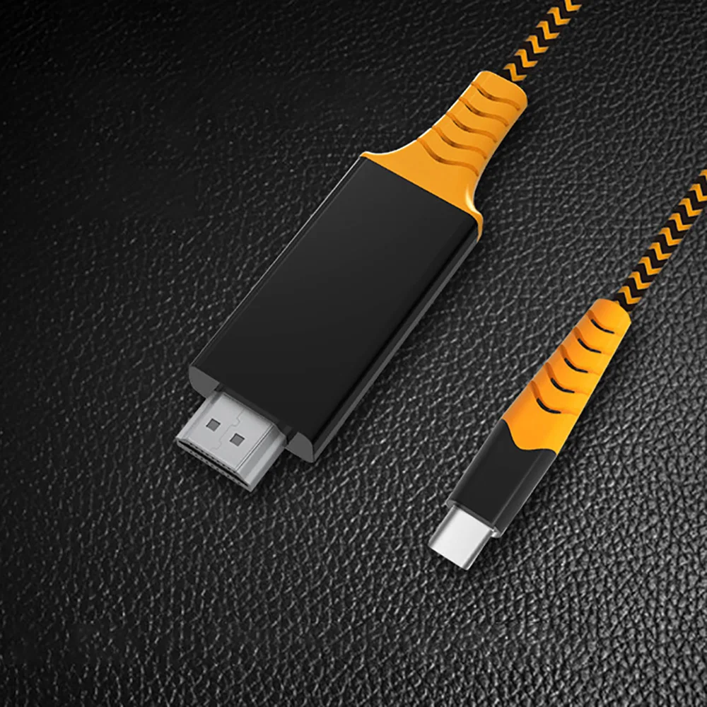 USB C к HDMI 4K 60Hz кабель Тип 2 0 Thunderbolt 3 для huawei xiaomi macBook pro 2018 galaxy S9 s8 USB-C | Электроника