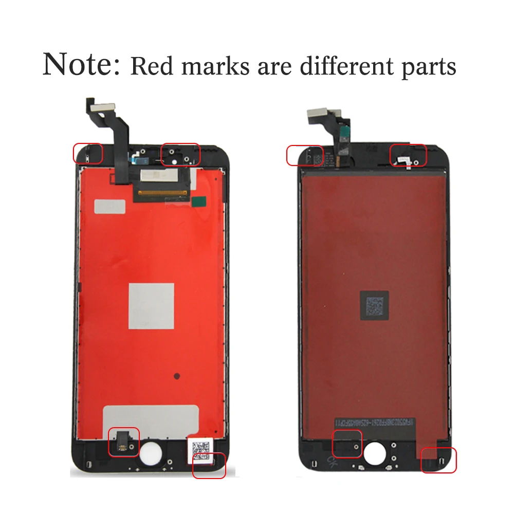Качество AAA для iPhone 6 LCD 6splus дисплей сенсорный экран iPhone6 6s plus Замена ЖК Оцифровка