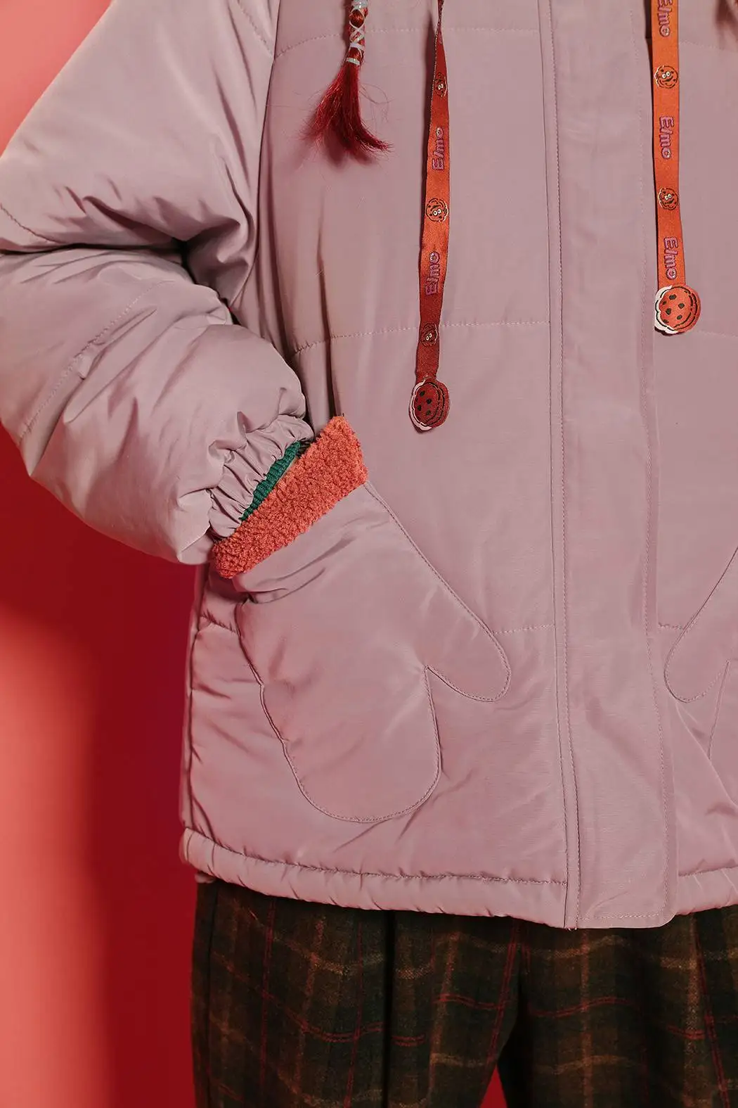 Дизайнерские женские зимние куртки, свободные женские толстые теплые ...