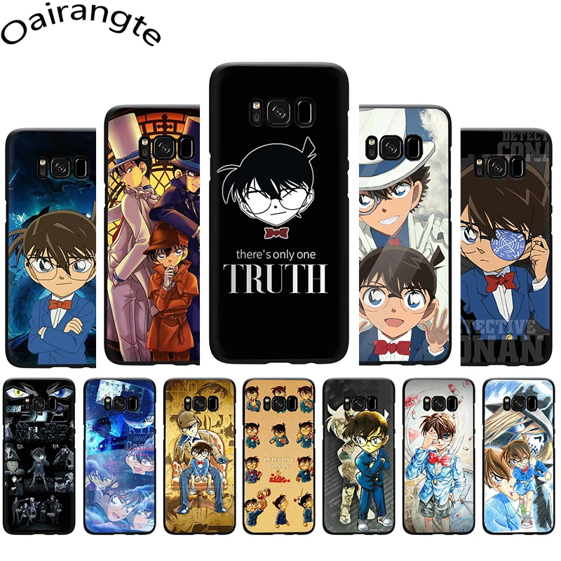 

Detective Conan Soft Phone case for Samsung S6 S7 Edge S8 S9 10 Plus S10e Note 8 9 10 M10 M20 M30 M40