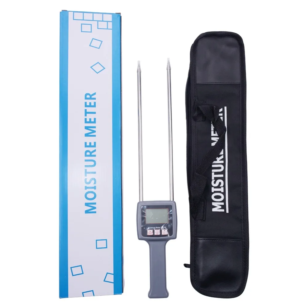 Portable Digital Multifunctional Moisture Meter For Grain Moisture Meter Grains Chemical Plastic Granule Soap Powder Soil Yieryi New TK100