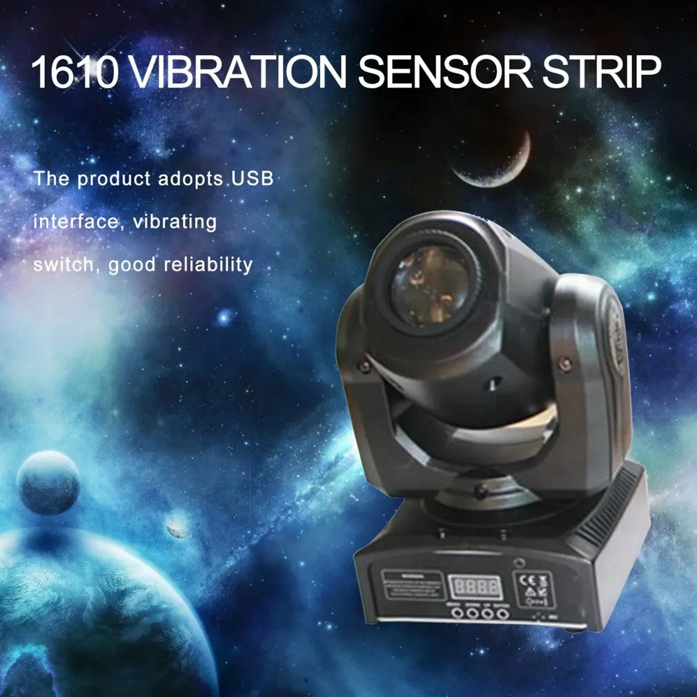

Stage Effect Lamp Total Rotating Moving Head Sound Activated Master-slave Auto Running 11/13 Channels for KTV Club Party