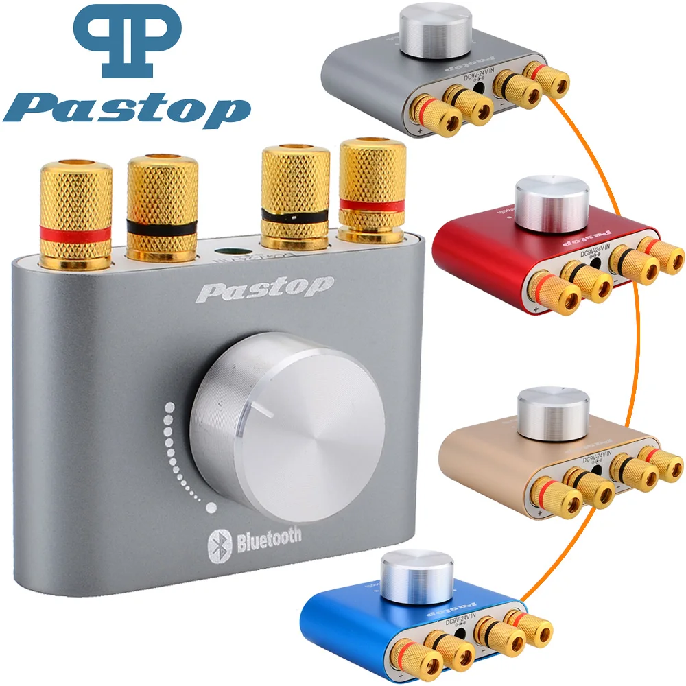 

2018 New Bluetooth Audio Receiver F900 Bluetooth 4.0 Home Amplifiers Hifi Stereo Power AMP 50W+50W With Power Adapter-10000693