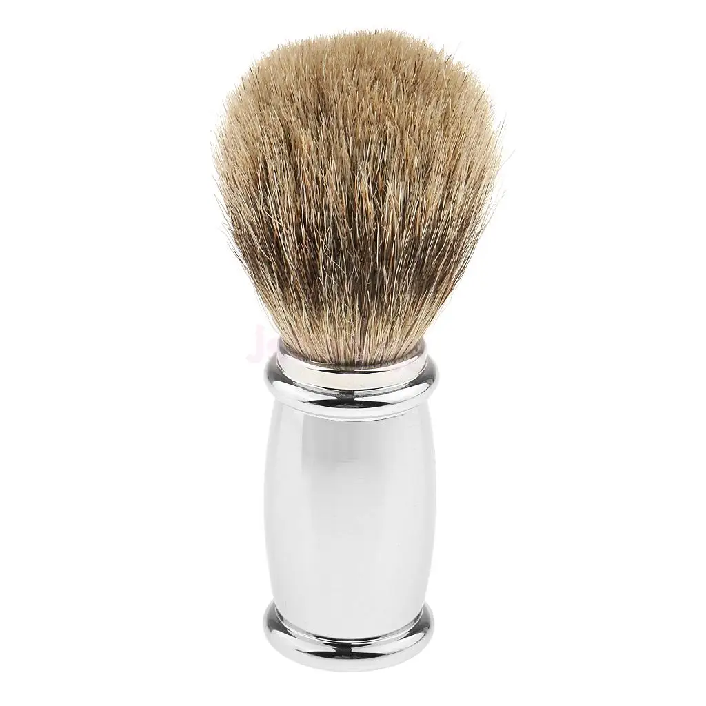 Премиум чистый барсук волос щетка для бритья сплава ручка Салон Парикмахерская Бритье Инструмент для мужчин