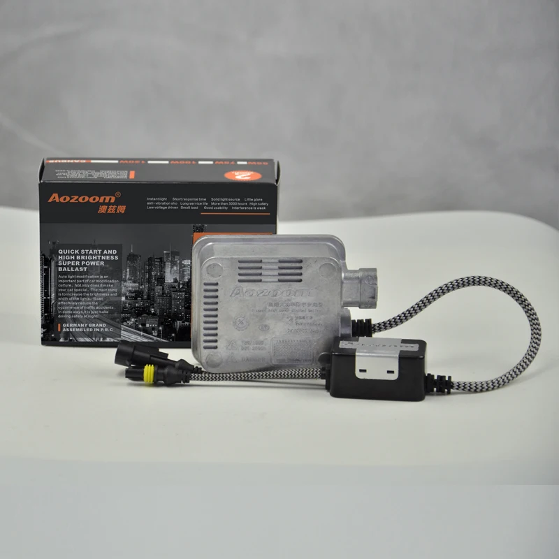 Aozoom 1 шт. 12В 75 Вт HID балласт 2018 новейший дизайн Быстрый старт Высокая мощность и