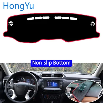 

For great wall wingle5 wingle6 2017 Car Styling Non-Slip Bottom Covers Dashmat Dash Mat Sun Shade Dashboard Cover Capter