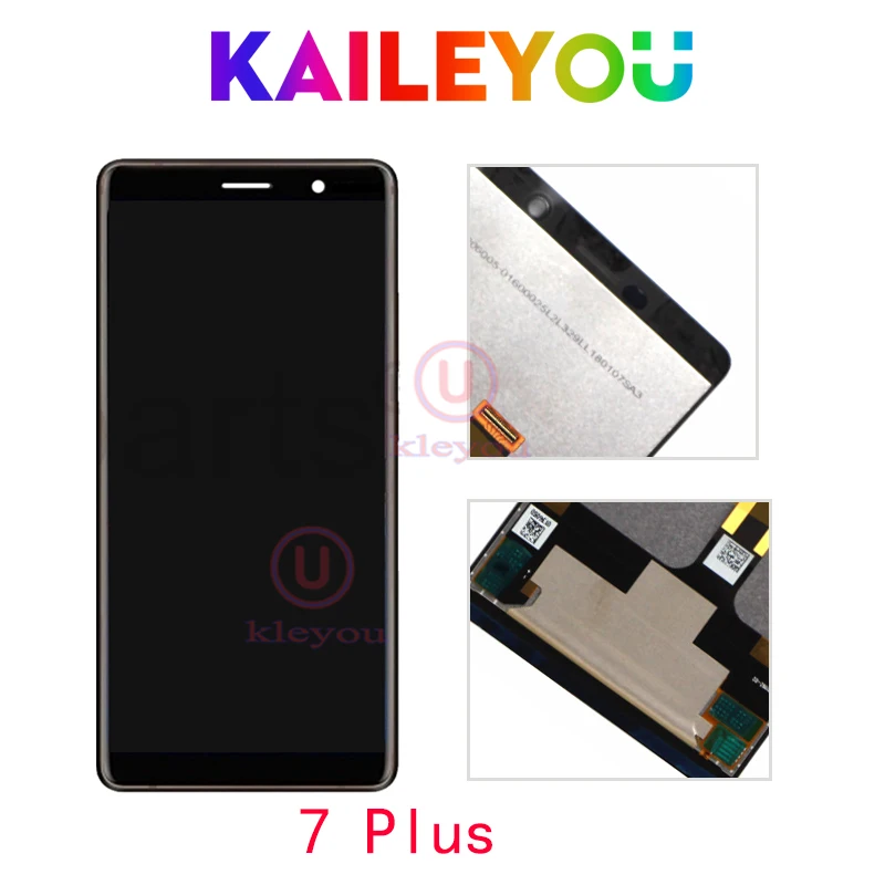 100% протестированный AAA ЖК-дисплей для Nokia 7 PLUS plus ЖК-экран сенсорный дигитайзер