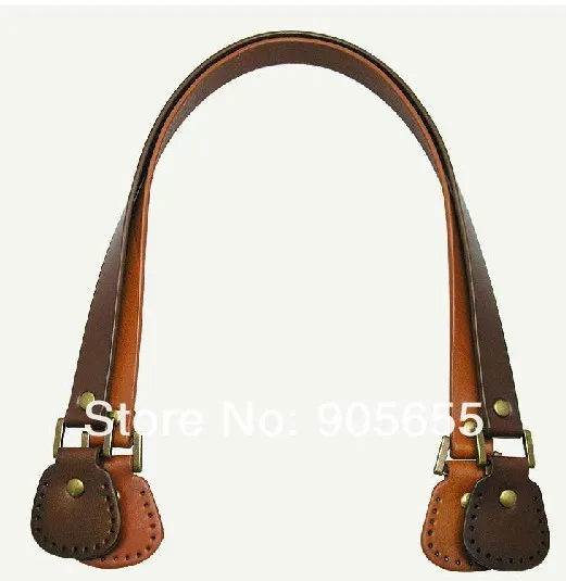 Free shipping High quality Genuine Leather Bag Handle. DIY handmade