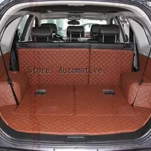 Ковры хорошо! Специальные коврики для багажника для Chevrolet Captiva-2012 7 мест Водонепроницаемые кожаные Коврики для Captiva 2013