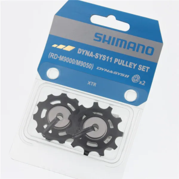 Набор шкивов shimano M410 deore slx xt m785 m8000 105 5800 6800 5700 6700 7900 задний переключатель запчасти Натяжной направляющий шкив комплект - Цвет: XTR M9000 9050