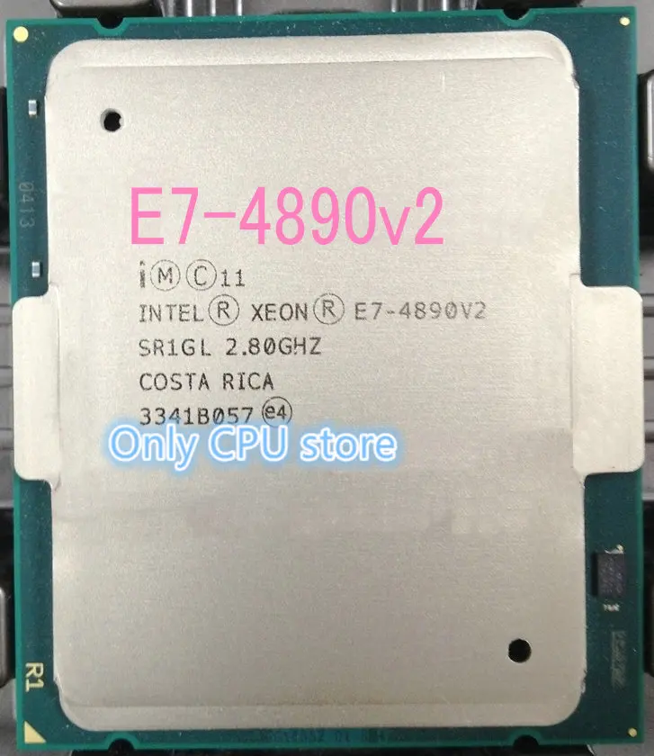 E7-4890V2 процессор Intel Xeon E7-4890 V2 2,80 ГГц 37,5 МБ 15 ядер 22 нм 155 Вт