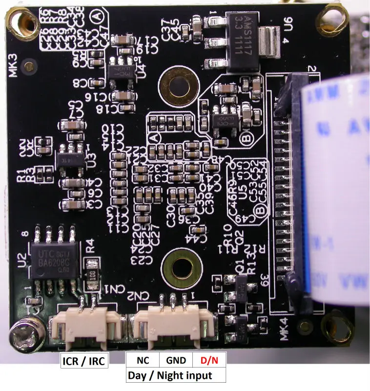 H.265/H.264 IPC 5.0MP(2592x1944) 1/1. " SONY IMX178+ Hi3516A IP CCTV камера Модуль платы блока программного управления