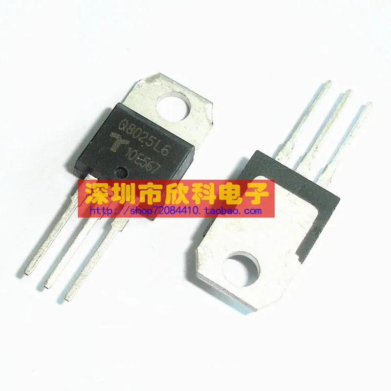 20PCS 25A 800V Q8025L6 bidirectional thyristor thyristor TP 220 new ...