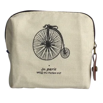 

2020 Vintage Wallet Women Classic Man Canvas Coin Purse Zip Wallets Small Mini Bag Case Pouch Holder Vintage Money Bags #LR3