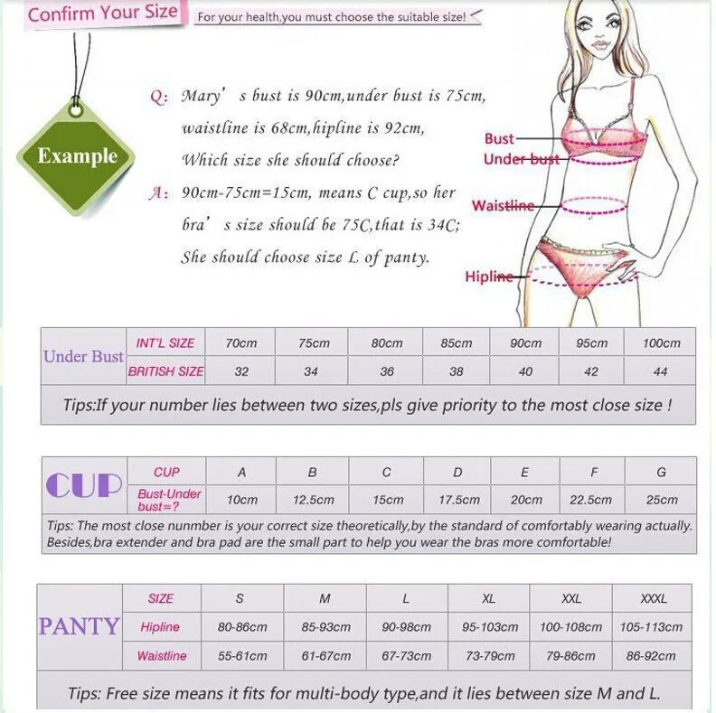 Transparent Sexy Bra Underwear Set - WoopShop