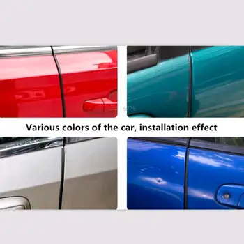 

Car Styling Door Edge Scratch Protection For Mercedes W203 W204 W205 W211 Benz Cadillac ATS SRX CTS For Lexus RX RX300 Porsche