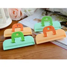 Горячий портативный ABS практичный зажим для герметизации еды клип бутылка для воды пакет сумка зажим 4 шт